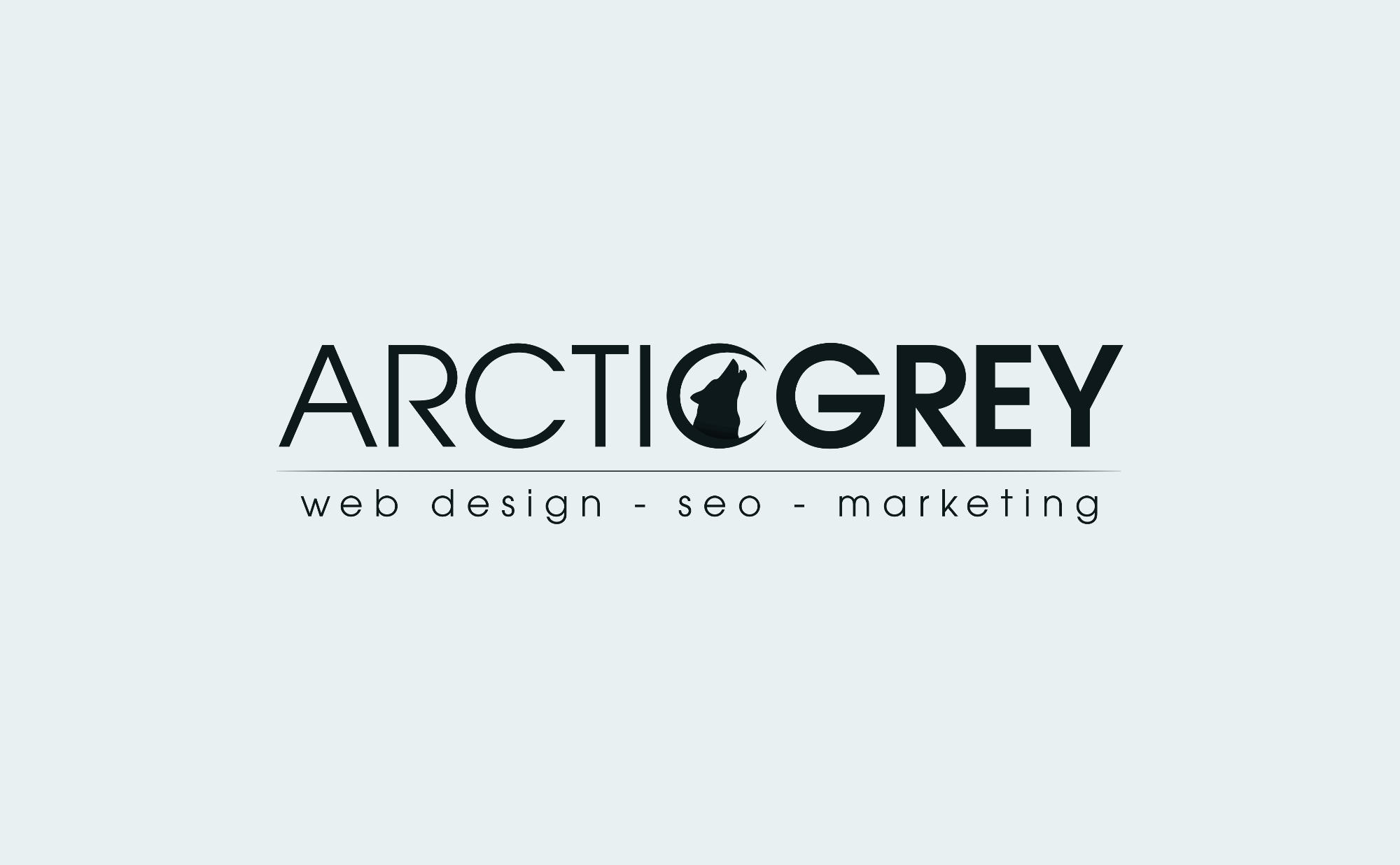 Top SEO Web Development Company Logo: Arctic Grey Inc