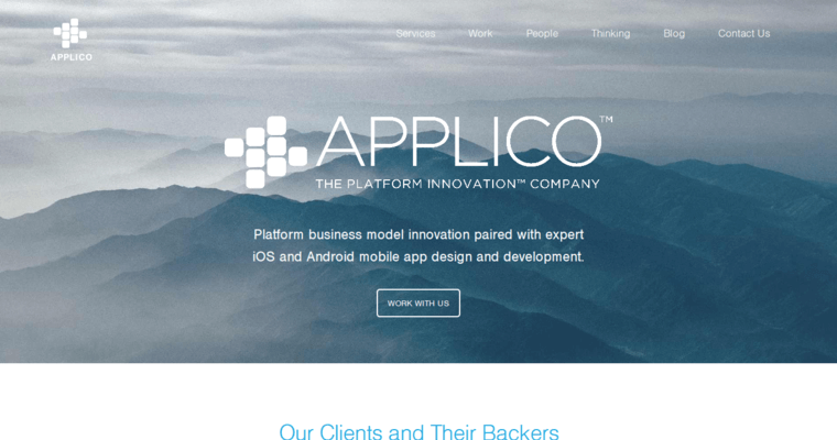 Home Page of Top Web Design Firms in New York: Applico