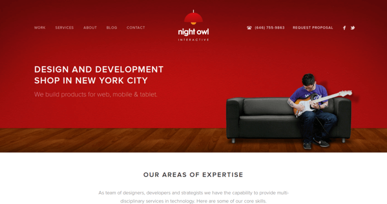 Home Page of Top Web Design Firms in New York: Night Owl Interactive