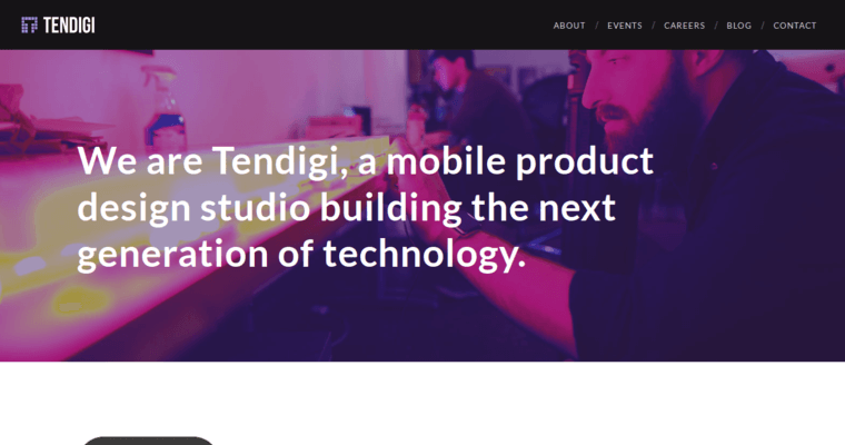 Home Page of Top Web Design Firms in New York: Tendigi