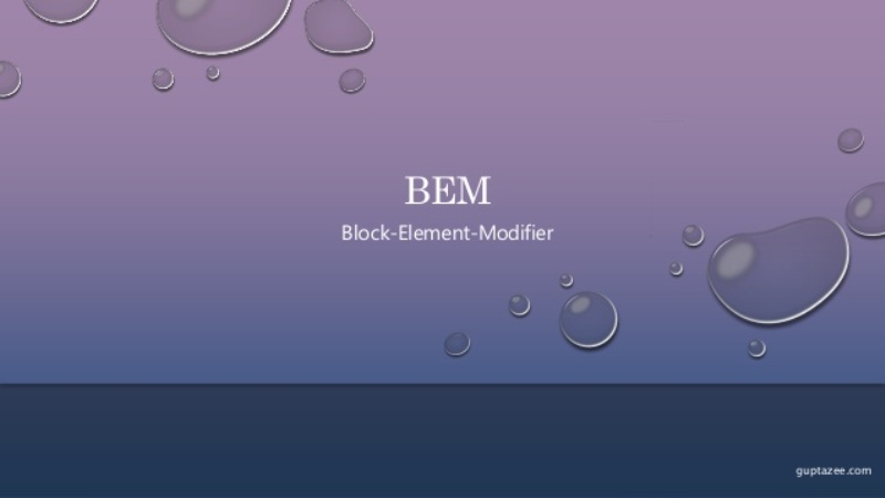 What BEM Means and When a Coder Should Use It