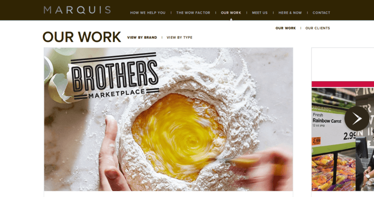 Work page of #8 Leading Boston Web Design Firm: Marquis Design