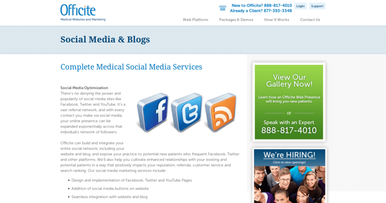 Blog page of #7 Leading Dental Web Design Business: Officite