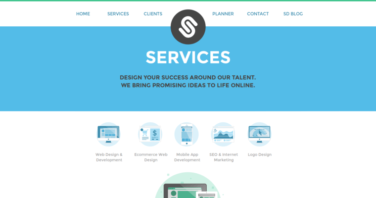 Service page of #7 Leading NYC Website Design Agency: Spida Design