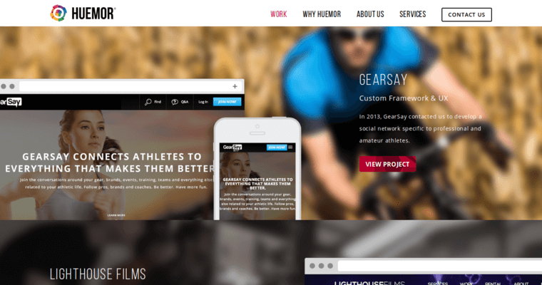 Work page of #4 Best NYC Web Development Agency: Huemor Designs