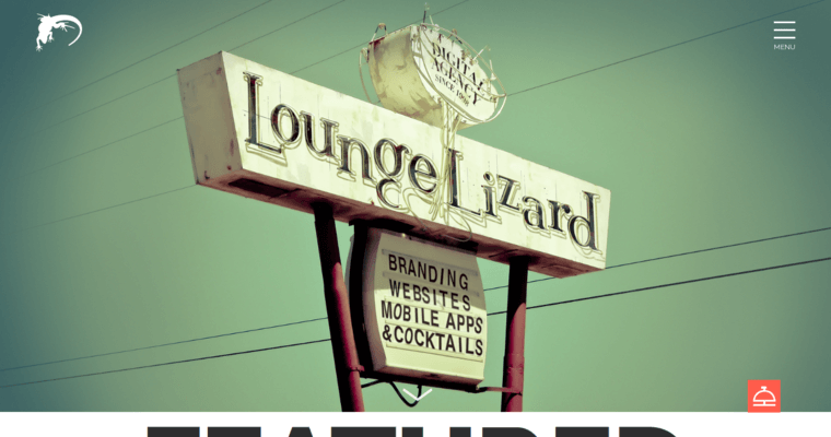 Home page of #4 Best NYC Web Development Agency: Lounge Lizard