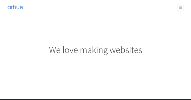 About page of #5 Top Real Estate Web Design Firm: Arhue