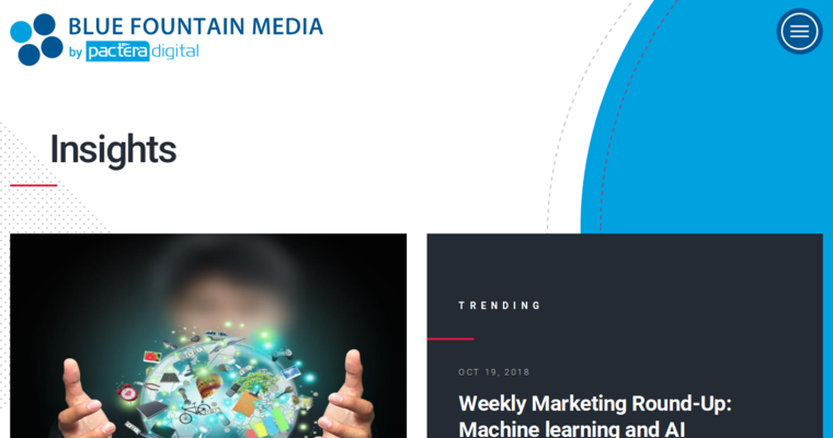 Blog page of #1 Top Seattle Web Design Company: Blue Fountain Media