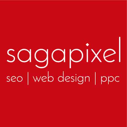 Best SEO Web Development Agency Logo: Sagapixel