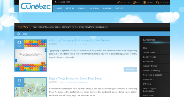 Blog page of #5 Top Web App Development Firms: Curotec