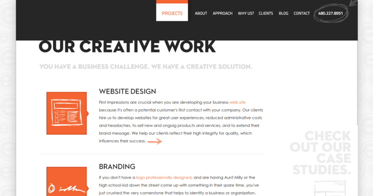 Work Page of Top Web Design Firms in Arizona: Effusion