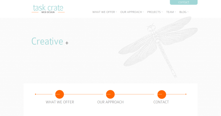 Home Page of Top Web Design Firms in Arizona: Task Crate