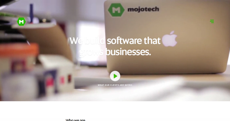 Home Page of Top Web Design Firms in Colorado: Mojo Tech